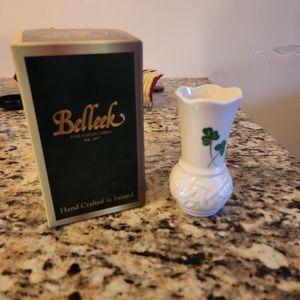 Belleek vase
